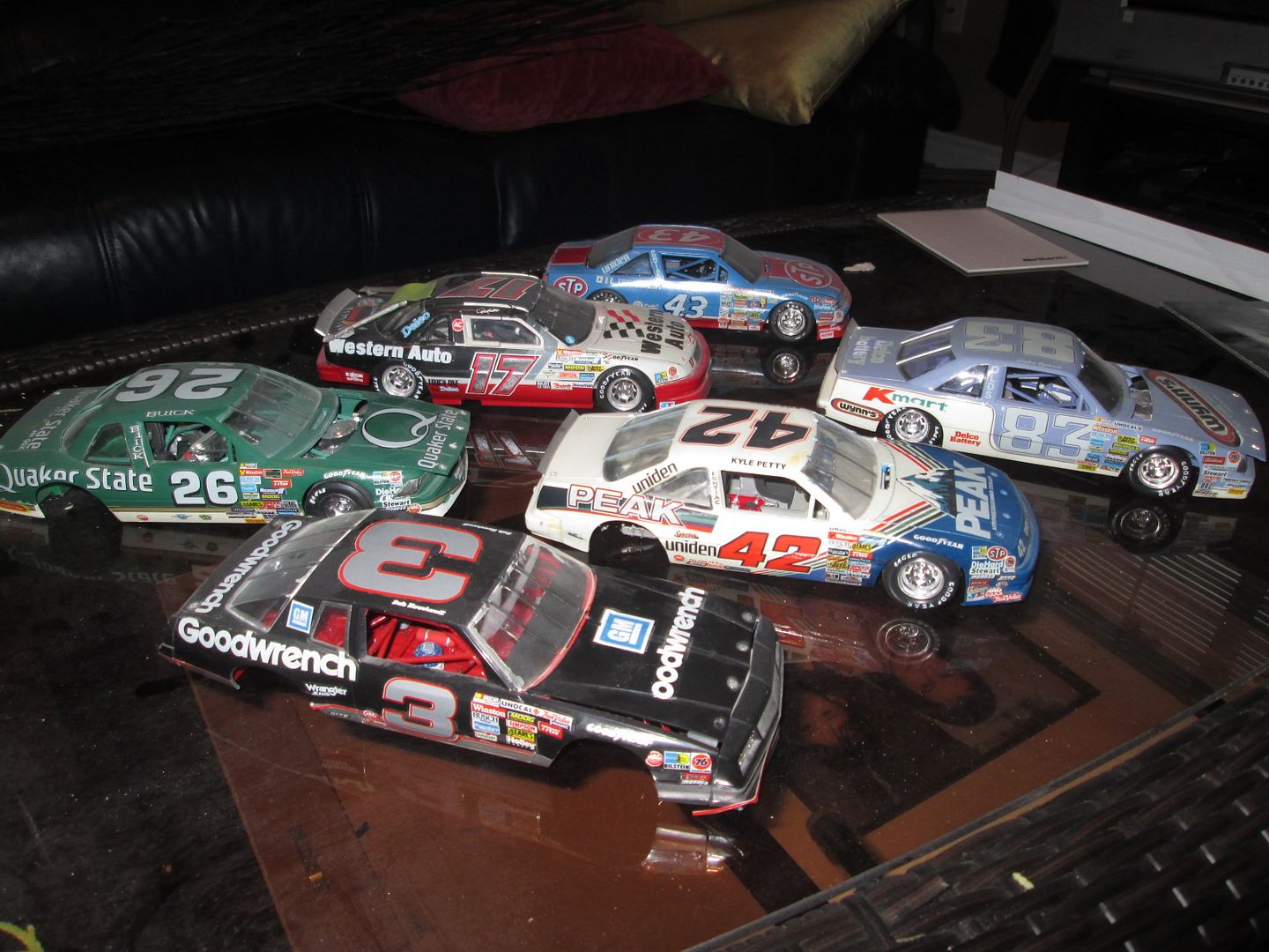 Wanting to buy old built nascar models WIP NASCAR Model Cars